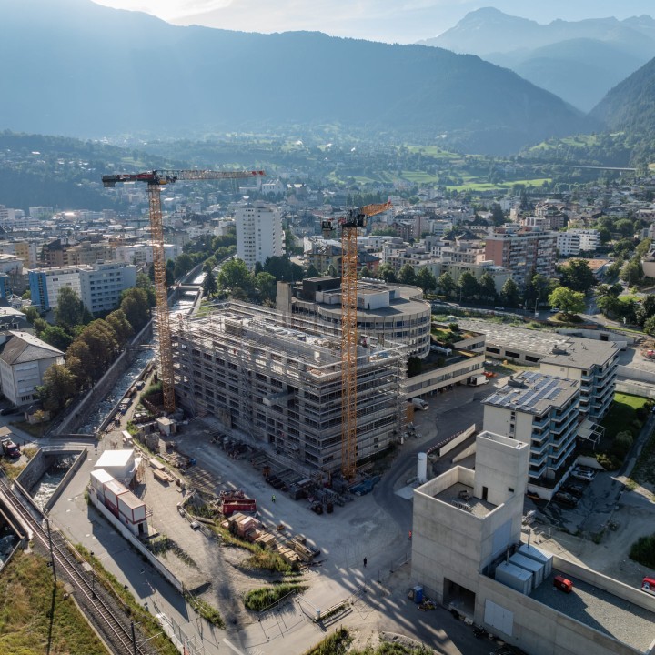 2024 Referenz Spital Brig, Hochbau